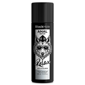 BLACK HOLE - ANAL REPAIR WATER BASED RELAX WITH HYALURON 100 ML BLACK HOLE