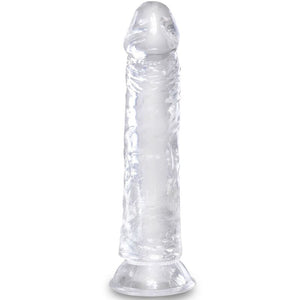 KING COCK - CLEAR REALISTIC PENIS 19.7 CM TRANSPARENT KING COCK