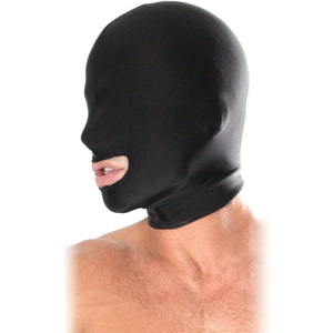 FETISH FANTASY SERIES - OPEN MOUTH HOOD BLACK FETISH FANTASY SERIES