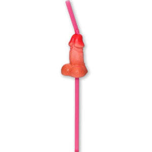 DIABLO PICANTE – BEUTEL MIT 5 NATÜRLICHEN GROßEN PENIS-STROHHALMEN DIABLO PICANTE