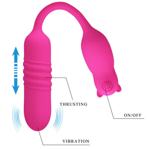 PRETTY LOVE - NOBIKUMA ROSA SILIKON-VIBRIERBULLET PRETTY LOVE FLIRTATION