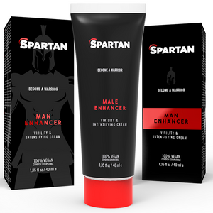 SPARTAN - COUPLE GEL VIRILITY JA TEHTÄVÄ 100 % VEGAN CREAM SPARTAN