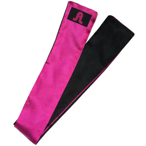 ADRIEN LASTIC - REVERSIBLE SATIN PINK/BLACK BANDAGE ADRIEN LASTIC