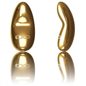 LELO - YVA MASTURBATOR WITH GOLD VIBRATION LELO