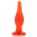 BAILE - RED SOFT TOUCH ANAL PLUG 14.2 CM - LoveYou.lv
