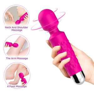 ARMONY - POSTMAN MASSAGER & VIBRATOR SUPER FLEXIBLE HEAD FUCHSIA ARMONY MASSAGERS