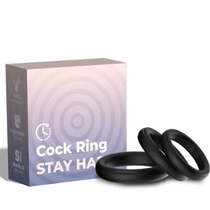 ARMONY - TRIPLE SILICONE RING BLACK ARMONY FOR HIM
