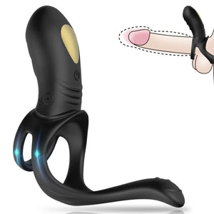 ARMONY – JOY JUMPER RINGVIBRATOR FÜR PAARE & ANAL PLUG BLACK ARMONY FÜR IHN