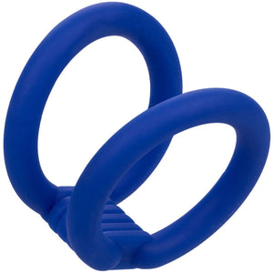 CALEXOTICS - ADMIRAL DUAL COCK CAGE BLUE CALEXOTICS