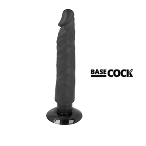 BASECOCK - REALISTISCHER VIBRATOR 2-1 FLEISCH 20 CM -O- 4 CM BASECOCK