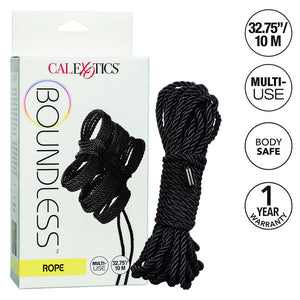 CALEXOTICS - RAJATON KÖYSI 10M MUSTA KALESOTIIKKA
