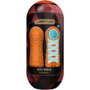 PRETTY LOVE - VICTORIA CHENEY MASTURBATOR ORANGE PRETTY LOVE MALE