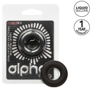 CALEXOTICS - ALPHA PROLONG MEDIUM RING BLACK CALEXOTICS