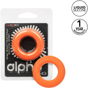 CALEXOTICS - ALPHA PROLONG LARGE RING ORANGE CALEXOTICS