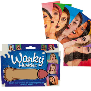 SPENCER & FLEETWOOD - WANKY HANKIES 7 EXTRA LARGE WOMEN'S HANDKERCHIEFS SPENCER & FLETWOOD