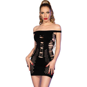 CHILIROSE - CR 4711 SCHWARZES KLEID S/M CHILIROSE KLEIDER