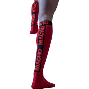 MACHO - THIN SOCKS ONE SIZE WHITE MACHO UNDERWEAR