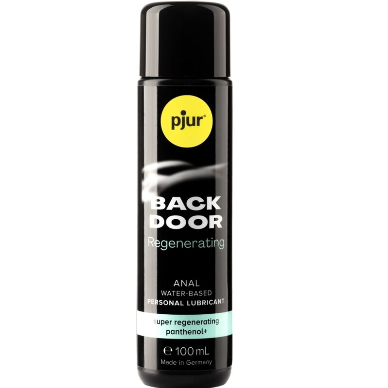 PJUR Back Door Regenerating Panthenol Anal Water-Based Lubricant 100ml bottle