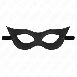 KINK - LEATHERETTE MASK MODEL 2 23 x 7.5 CM - LoveYou.lv