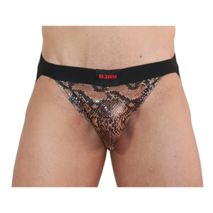 BURN - 002 JOCK SNAKE BLACK S - LoveYou.lv