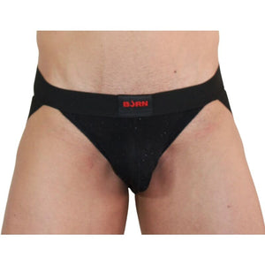 BURN - 003 JOCK SHINY BLACK S - LoveYou.lv
