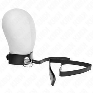 KINK - LAISSE CLOUTÉE 116 CM COLLIER AVEC SANGLE EN CUIR 50 X 5 CM LoveYou.lv