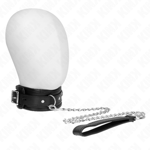 KINK - BASIC MODEL COLLAR WITH LEASH 65 CM MODEL 1 53 X 6 CM LoveYou.lv