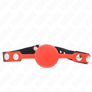 KINK – MUDEL 2 SILIKOONPALL 4 CM LUKKUGA 60 x 2 CM GAG - LoveYou.lv