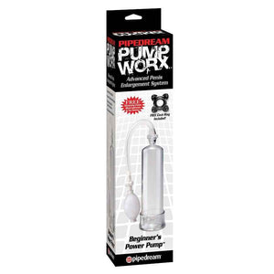 PUMP WORX - POWERPUMPE FÜR ANFÄNGER, KLAR - TRANSPARENT - LoveYou.lv