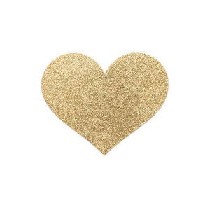 BIJOUX - INDISCRETS FLASH GOLDEN HEART NIPPELABDECKUNGEN - LoveYou.lv