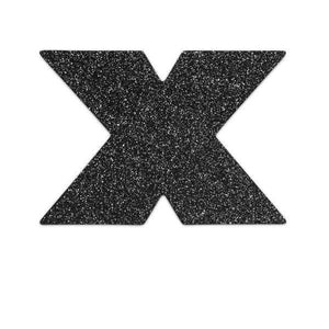 BIJOUX - INDISCRETS FLASH CROSS MUSTA NIPPALIPIKKEET - LoveYou.lv