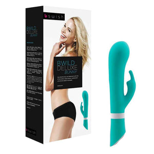 B SWISH - BWILD DELUXE BUNNY RABBIT VIBRATOR JADE - LoveYou.lv
