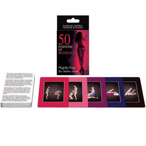 KHEPER GAMES - 50 POSITIONS OF BONDAGE CARDS - LoveYou.lv