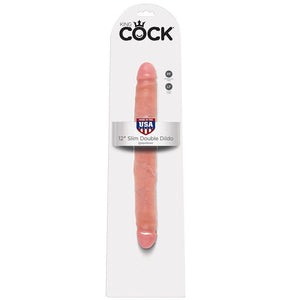 KRÓLEWSKI KOGUT - WĄSKI PODWÓJNY DILDO 30 CM - LoveYou.lv