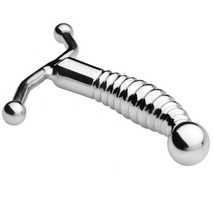 METAL HARD - STEEL PROSTATIC MASSAGER - LoveYou.lv
