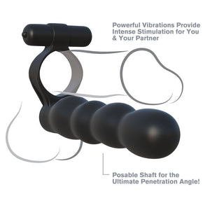 FANTASY C-RINGZ - POSABLE DOUBLE PENETRATOR - LoveYou.lv