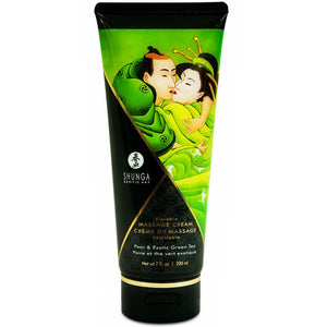 SHUNGA - BIRNE & GRÜNER TEE MASSAGECREME 200 ML - LoveYou.lv