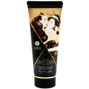 SHUNGA - CRÈME DE MASSAGE AU CHOCOLAT 200 ML - LoveYou.lv