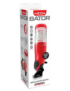 EXTREME TOYZ - PDX MEGA BATOR USB MASTURBATOR MOUTH RED - LoveYou.lv