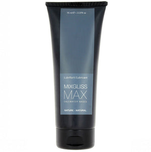 MIXGLISS - MAX NATURAL WATER-BASED ANAL LUBRICANT 70 ML - LoveYou.lv