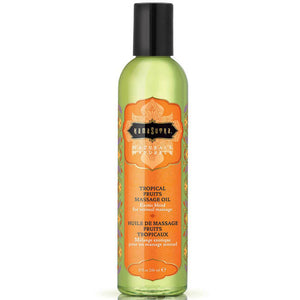KAMASUTRA - HUILE DE MASSAGE NATURELLE FRUITS TROPICAUX 236ML - LoveYou.lv