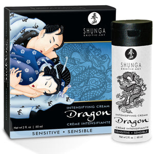 SHUNGA - CRÈME DRAGON SENSIBLE POUR COUPLES SHUNGA APHRODISIAQUES