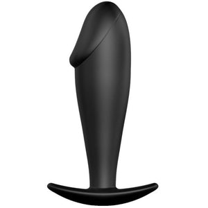 PRETTY LOVE - ANAL PLUG SILIKONI PENISEN MUOTO MUSTA PRETTY LOVE BOTTOM