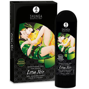 SHUNGA - SENSITIZING LOTUS NOIR CREAM 60 ML SHUNGA APHRODISIACS