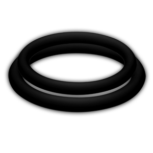 JOYDIVISION POTENZDUO - BLACK RINGS - M JOYDIVISION POTENZDUO