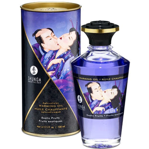 SHUNGA - LÄMPÖVAIKUTUSHIERONTAÖLJY EKSOOTTISET HEDELMÄT MAKU 100 ML SHUNGA ÖLJYT