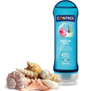CONTROL - 2 EN 1 MASSAGE & PLAISIR MER MÉDITERRANÉE 200 ML LUBRIFIANTS CONTROL