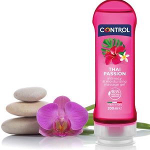 KONTROLLE - 2 EN 1 MASSAGE & VERGNÜGEN THAI PASSION 200 ML KONTROLLSCHMIERMITTEL