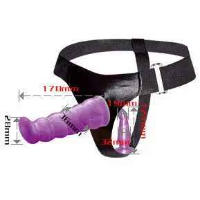 BAILE - LILA NAISTEN ANAL- JA EMÄTINVALJAAT GPOINT 17 CM - LoveYou.lv