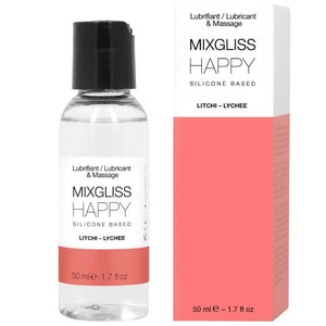 MIXGLISS - HAPPY LITCHI SILICONE LUBRICANT 50 ML MIXGLISS